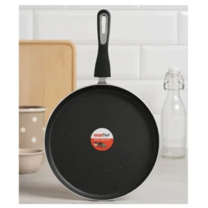 EEZYCHEF LUXE+NS GRANITE TAWA 280MM ECTWGN280IMP – Non-Stick Induction & Gas Compatible Dosa Tawa EEZYCHEF LUXE+NS GRANITE TAWA 280MM ECTWGN280IMP – Non-Stick Induction & Gas Compatible Dosa Tawa