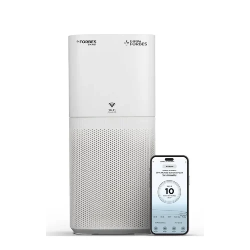 Eureka Forbes 270 Surround 360° Air Purifier with True HEPA H13 Filter | 365 Sq. Ft. Coverage