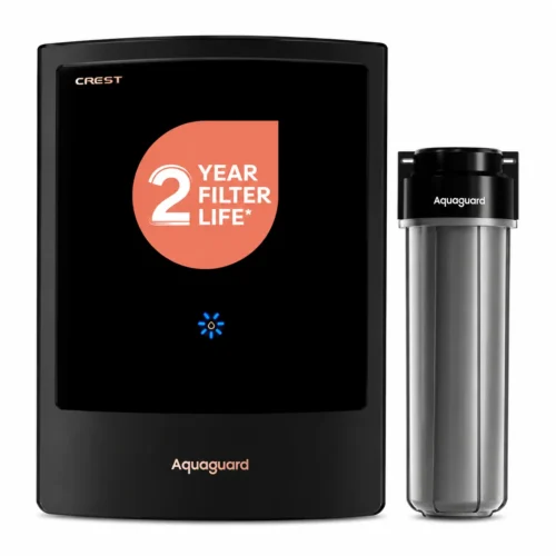 Eureka Forbes Aquaguard Enrich Crest UV 2X Water Purifier with 8 Stage Purification, Active Copper & 2 Year Filter Life Eureka Forbes Aquaguard Enrich Crest UV 2X Water Purifier with 8 Stage Purification, Active Copper & 2 Year Filter Life