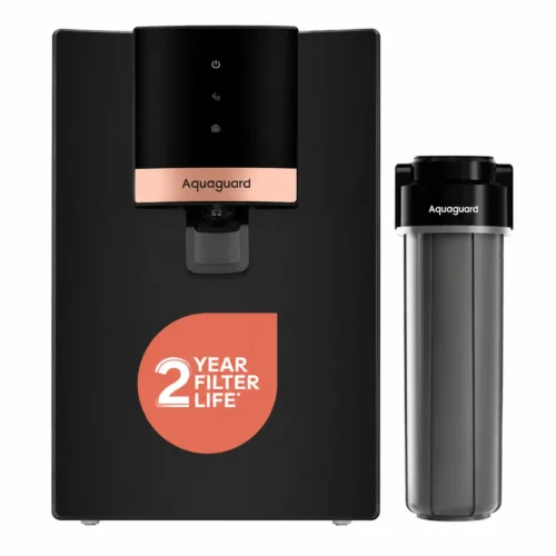 Eureka Forbes Aquaguard Enrich Neo 2X UV+HMR Water Purifier with Heavy Metal Removal, NanoPore Filter & 6L Storage Eureka Forbes Aquaguard Enrich Neo 2X UV+HMR Water Purifier with Heavy Metal Removal, NanoPore Filter & 6L Storage
