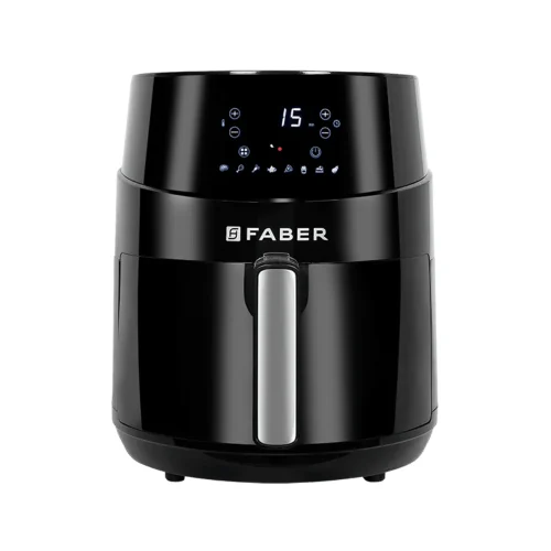 Faber 4.5L 1500W Digital Air Fryer FAF ASBK with Rapid Air Technology | Oil-Free Healthy Cooking Air Fryer