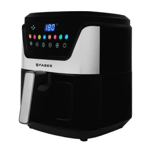 FABER 6.0L Air Fryer FAF NEO VW BK 1500W Digital Touch Air Fryer with 8 Presets LED Display Oil Free Cooker (Black) FABER 6.0L Air Fryer FAF NEO VW BK 1500W Digital Touch Air Fryer with 8 Presets LED Display Oil Free Cooker (Black)