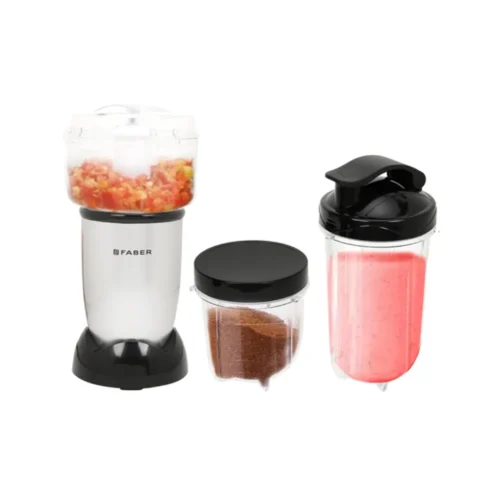 Faber Sportz FSB 3-in-1 Nero 400W Blender with 3 Jars & Copper Motor Faber Sportz FSB 3-in-1 Nero 400W Blender with 3 Jars & Copper Motor