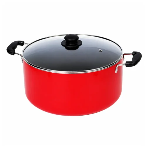 Fizler 8L Aluminium Non Stick Biriyani Pot with Lid | 3 Layer Coating Fizler 8L Aluminium Non Stick Biriyani Pot with Lid | 3 Layer Coating