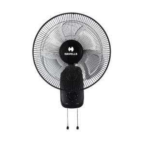 Havells Girik Neo 16 Inch Black Wall Fan with 100% Copper Motor & High Air Delivery