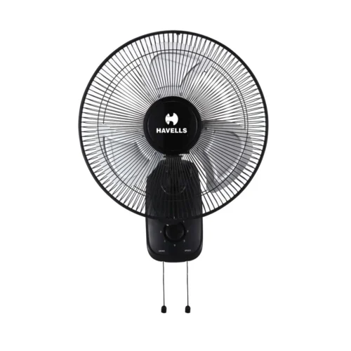 Havells Girik Neo 16 Inch Black Wall Fan with 100% Copper Motor & High Air Delivery