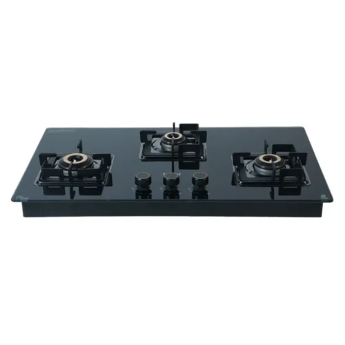Haier HIC-Q27326-IN 3 Burner Built-in Gas Hob with 8mm Toughened Glass & Auto Ignition
