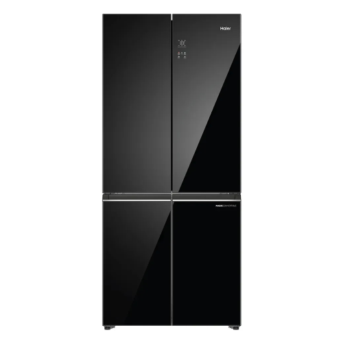Haier HRB-600KGU1 520L French Door Refrigerator | 4 Door Side by Side Black Glass Inverter Fridge with Convertible Magic Zone Haier HRB-600KGU1 520L French Door Refrigerator | 4 Door Side by Side Black Glass Inverter Fridge with Convertible Magic Zone
