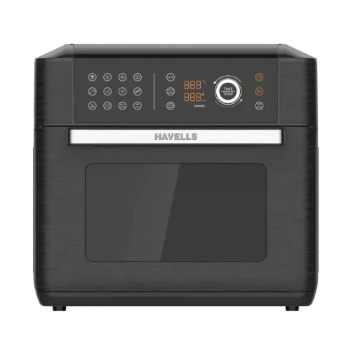 Havells Avanza 15L Air Fryer Oven 1700W with Aero Crisp Technology, 14 Preset Menus, Digital Touch Control | Multi-Function Air Fryer, OTG, Grill, Toaster & Dehydrator (Black)