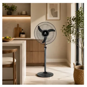Havells Windstorm Oxy HS 16 Inch Pedestal Fan | High Speed Fan with Powerful Motor & 100 m³/min Air Delivery Havells Windstorm Oxy HS 16 Inch Pedestal Fan | High Speed Fan with Powerful Motor & 100 m³/min Air Delivery