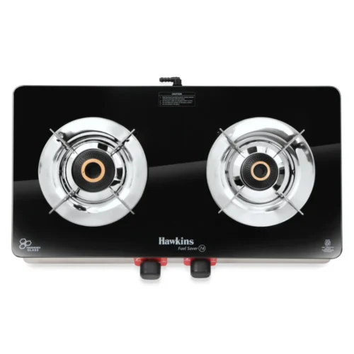 Hawkins Fuel Saver GSFS2 2 Burner Gas Stove with Stainless Steel Body, Brass Burners & Manual Ignition Hawkins Fuel Saver GSFS2 2 Burner Gas Stove with Stainless Steel Body, Brass Burners & Manual Ignition