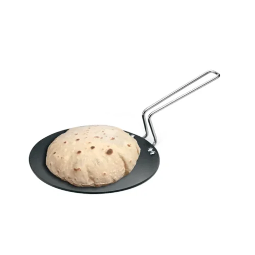 Hawkins Futura NT22 22 cm Non-Stick Tawa with Stainless Steel Handle | PFOA-Free Hard Anodised Tawa for Everyday Cooking Hawkins Futura NT22 22 cm Non-Stick Tawa with Stainless Steel Handle | PFOA-Free Hard Anodised Tawa for Everyday Cooking