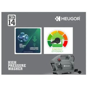 HEUGOR HD14 High Pressure Car Washer 2175 PSI 1050W Energy Efficient Motor HEUGOR HD14 High Pressure Car Washer 2175 PSI 1050W Energy Efficient Motor