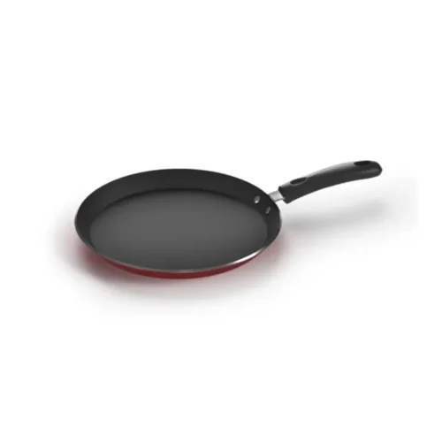 Impex ITP-2820 28cm Non Stick Aluminium Tawa Pan | Induction Base Flat Tawa