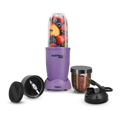 Impex EazyMixx 2J500 500W Mixer Grinder with 2 Jars, 22000 RPM Copper Motor – Lavender Impex EazyMixx 2J500 500W Mixer Grinder with 2 Jars, 22000 RPM Copper Motor – Lavender