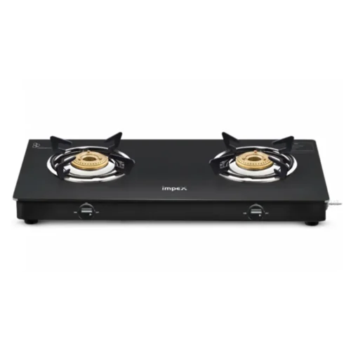 Impex Specta Neo 2 Burner Gas Stove | Toughened Glass Top & Energy Efficient Blue Flame Cooktop Impex Specta Neo 2 Burner Gas Stove | Toughened Glass Top & Energy Efficient Blue Flame Cooktop