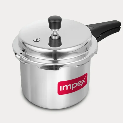 Impex ECO 3 Litre Aluminium Pressure Cooker | Induction Base Outer Lid Cooker