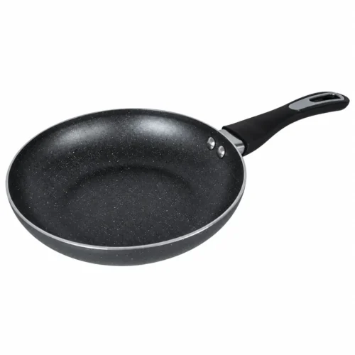 Impex Royal Granite Non Stick Fry Pan with 5 Layer Coating | Induction Base Aluminium Fry Pan Impex Royal Granite Non Stick Fry Pan with 5 Layer Coating | Induction Base Aluminium Fry Pan