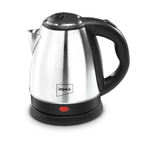 Impex ST 1501 Electric Kettle Steamer 1.5L Stainless Steel 1500W Fast Boil Cordless Hot Water Kettle with Auto Shut Off & Overheat Protection Silver Kitchen Appliance Impex ST 1501 Electric Kettle Steamer 1.5L Stainless Steel 1500W Fast Boil Cordless Hot Water Kettle with Auto Shut Off & Overheat Protection Silver Kitchen Appliance