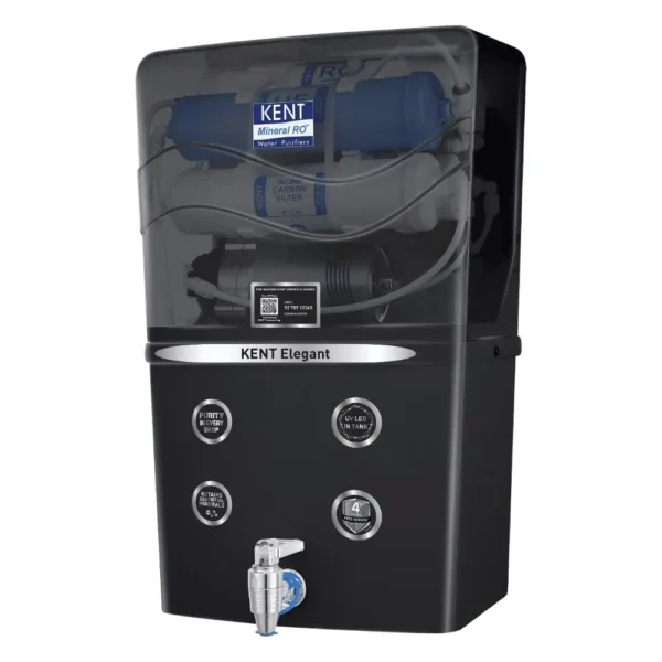 KENT Elegant Mineral RO Water Purifier 8L | RO+UV+UF+TDS Water Purifier with Mineral Technology