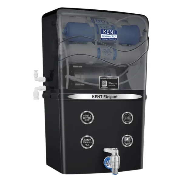 KENT Elegant Mineral RO Water Purifier 8L | RO+UV+UF+TDS Water Purifier with Mineral Technology