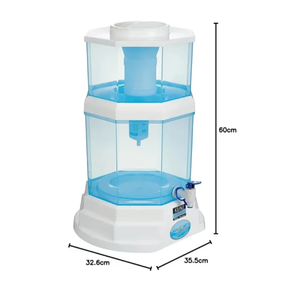 KENT Gold Gravity Water Purifier 20 Litre (111014) | Non-Electric UF Storage Water Filter KENT Gold Gravity Water Purifier 20 Litre (111014) | Non-Electric UF Storage Water Filter