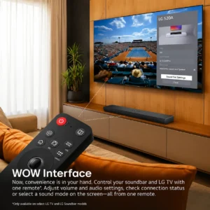 LG S70TY 400W Dolby Atmos 3.1.1 Channel Soundbar with Center Up-Firing Speaker LG S70TY 400W Dolby Atmos 3.1.1 Channel Soundbar with Center Up-Firing Speaker