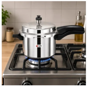 Mr. Light MR5906 5 Litre Induction Base Aluminium Pressure Cooker Mr. Light MR5906 5 Litre Induction Base Aluminium Pressure Cooker