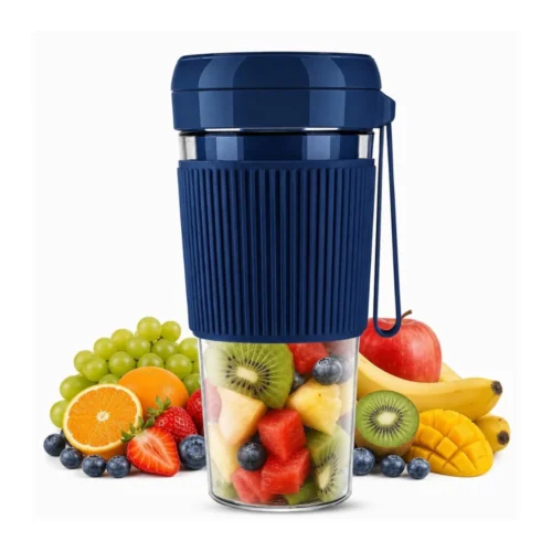Mr Light Rechargeable Juicer MR 5005 280ml Portable Blender with 30W Motor, Type-C Charging & Stainless Steel Blades Mr Light Rechargeable Juicer MR 5005 280ml Portable Blender with 30W Motor, Type-C Charging & Stainless Steel Blades
