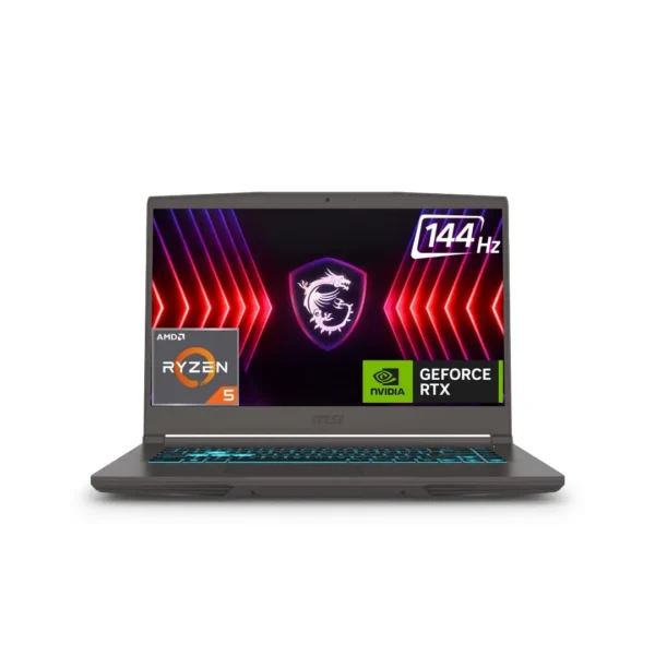 MSI Thin A15 B7UC-104IN Ryzen 5 Gaming Laptop with RTX 3050 4GB Graphics, 16GB DDR5 RAM, 1TB NVMe SSD & 144Hz FHD Display MSI Thin A15 B7UC-104IN Ryzen 5 Gaming Laptop with RTX 3050 4GB Graphics, 16GB DDR5 RAM, 1TB NVMe SSD & 144Hz FHD Display
