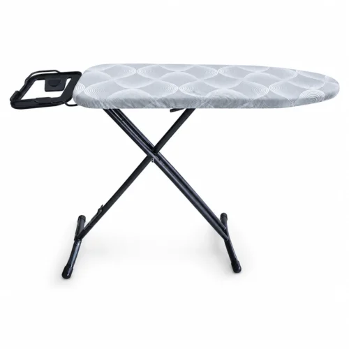 NOLTA Daisy 1338HTC-22/28/32 NIBH32 Foldable Ironing Board with Durable Metal Frame, Spacious Ironing Surface & Floor Protection Tips