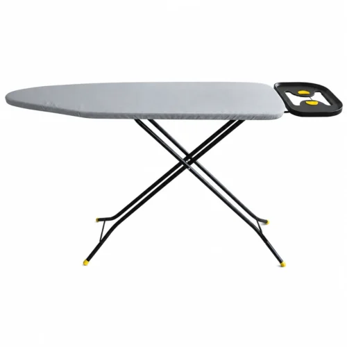 Nolta Titan RY1343HZI-19 NIBH22 Foldable Ironing Board with Iron Rest Stand, Durable Metal Frame & 33×109 cm Ironing Surface
