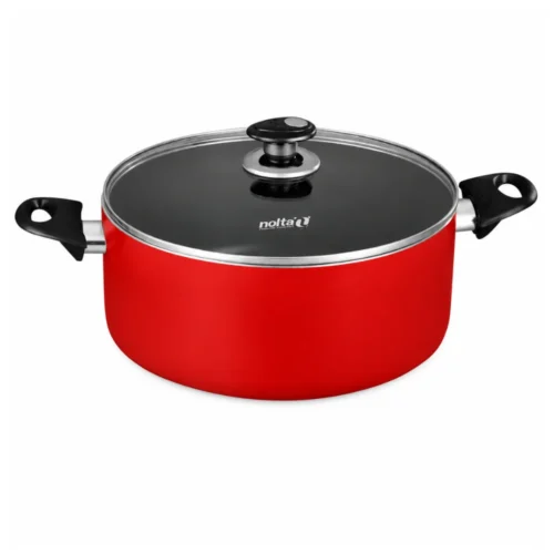 Nolta 10L Non Stick Aluminium Biriyani Pot 32cm with Induction Bottom | Nolta NPB32 Nolta 10L Non Stick Aluminium Biriyani Pot 32cm with Induction Bottom | Nolta NPB32