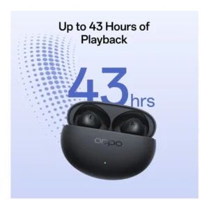 OPPO Enco Buds 3 Pro+ True Wireless Earbuds with 12.4mm Driver, 32dB ANC & 43 Hours Playback OPPO Enco Buds 3 Pro+ True Wireless Earbuds with 12.4mm Driver, 32dB ANC & 43 Hours Playback