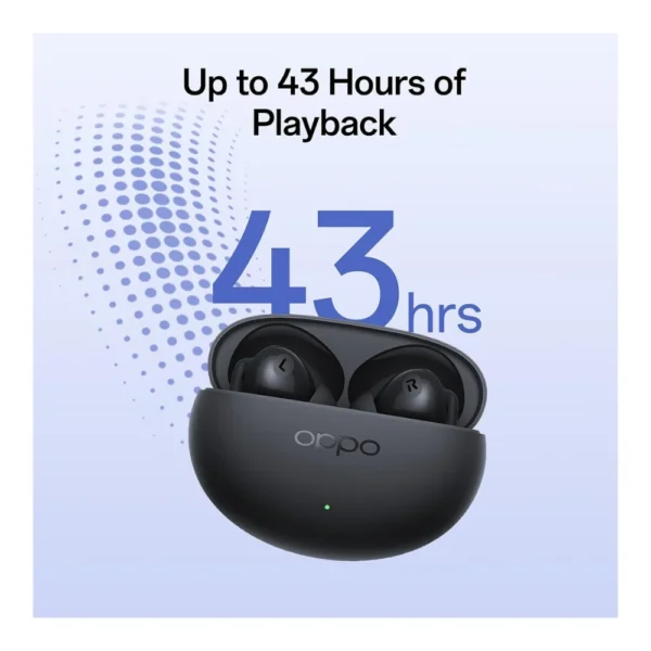 OPPO Enco Buds 3 Pro+ True Wireless Earbuds with 12.4mm Driver, 32dB ANC & 43 Hours Playback OPPO Enco Buds 3 Pro+ True Wireless Earbuds with 12.4mm Driver, 32dB ANC & 43 Hours Playback