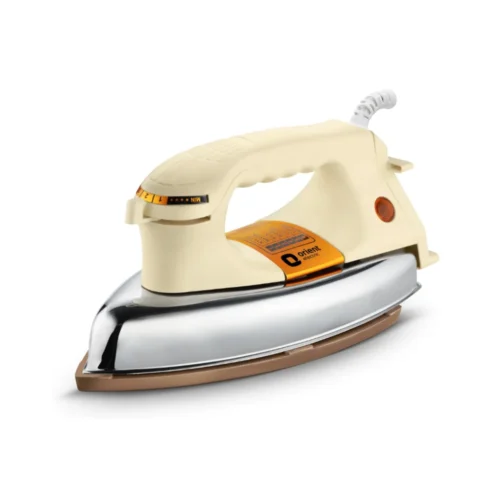 Orient Kratos Plus DIKRP11IH 1100W Heavy Weight Dry Iron with Non-Stick Soleplate & Swivel Cord Orient Kratos Plus DIKRP11IH 1100W Heavy Weight Dry Iron with Non-Stick Soleplate & Swivel Cord