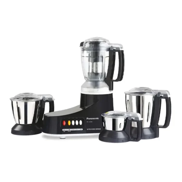 Panasonic MX-AC460 Black Juicer Mixer Grinder 550W with 4 Jars | Heavy Duty Kitchen Mixer Grinder Panasonic MX-AC460 Black Juicer Mixer Grinder 550W with 4 Jars | Heavy Duty Kitchen Mixer Grinder