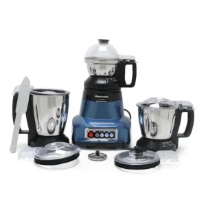 Panasonic Monster MX-AE375BLU 750W Mixer Grinder with 3 Jars | Heavy Duty Kitchen Mixie with 9-in-1 Functionality Panasonic Monster MX-AE375BLU 750W Mixer Grinder with 3 Jars | Heavy Duty Kitchen Mixie with 9-in-1 Functionality