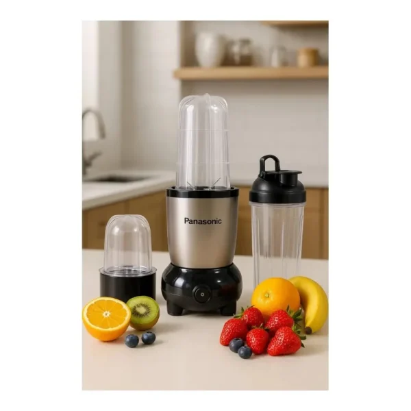 Panasonic MX-GA3350 600W Mixer Grinder with 3 Stainless Steel Jars | Heavy Duty ABS Body Kitchen Mixie Panasonic MX-GA3350 600W Mixer Grinder with 3 Stainless Steel Jars | Heavy Duty ABS Body Kitchen Mixie