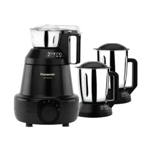 Panasonic MX-GE3750 750W Mixer Grinder with 3 Jars | Juicer & Blender Function Panasonic MX-GE3750 750W Mixer Grinder with 3 Jars | Juicer & Blender Function