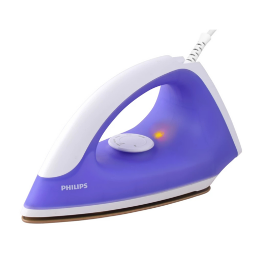 Philips GC098/30 750W Dry Iron Box with Non-Stick Soleplate | Lightweight Garment Iron with Thermal Fuse Protection Philips GC098/30 750W Dry Iron Box with Non-Stick Soleplate | Lightweight Garment Iron with Thermal Fuse Protection