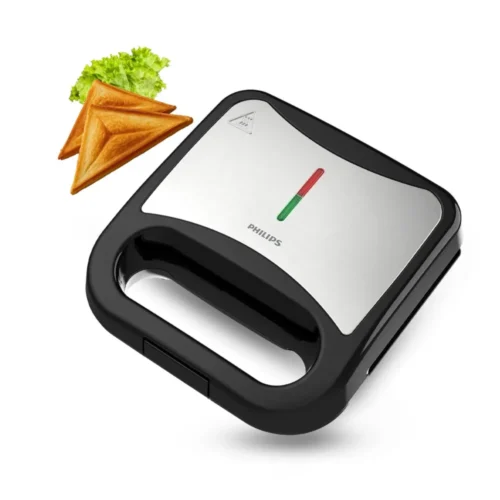 Philips Sandwich Maker HD3000/80 800W | Non-Stick Electric Sandwich Toaster for Quick & Crispy Sandwiches Philips Sandwich Maker HD3000/80 800W | Non-Stick Electric Sandwich Toaster for Quick & Crispy Sandwiches