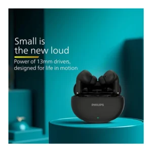 Philips TAT1269 True Wireless Earbuds with 13mm Drivers, Bluetooth 5.4 & 40H Playtime Philips TAT1269 True Wireless Earbuds with 13mm Drivers, Bluetooth 5.4 & 40H Playtime