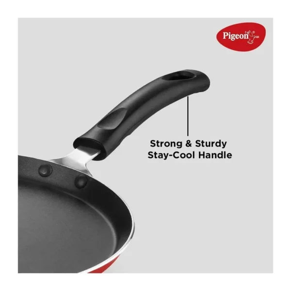 Pigeon Storm Tawa 280mm IB 14038 Induction Base Non-Stick Aluminium Tawa Pigeon Storm Tawa 280mm IB 14038 Induction Base Non-Stick Aluminium Tawa