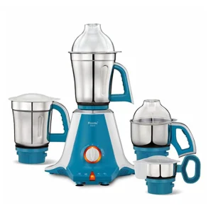 Preethi Aries MG 216 750W Turbo Mixer Grinder with 4 Jars Wega W5 Motor, 3-Speed Control, Safety Indicator & 2-Year Warranty Preethi Aries MG 216 750W Turbo Mixer Grinder with 4 Jars Wega W5 Motor, 3-Speed Control, Safety Indicator & 2-Year Warranty
