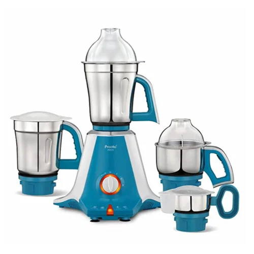 Preethi Aries MG 216 750W Turbo Mixer Grinder with 4 Jars Wega W5 Motor, 3-Speed Control, Safety Indicator & 2-Year Warranty Preethi Aries MG 216 750W Turbo Mixer Grinder with 4 Jars Wega W5 Motor, 3-Speed Control, Safety Indicator & 2-Year Warranty
