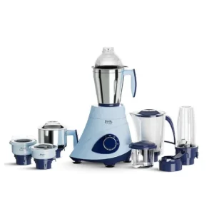 Preethi Blue Leaf Titanium MG281 1000W Mixer Grinder with 6 Jars Heavy Duty Kitchen Mixer Grinder with Stainless Steel Blades Preethi Blue Leaf Titanium MG281 1000W Mixer Grinder with 6 Jars Heavy Duty Kitchen Mixer Grinder with Stainless Steel Blades
