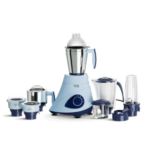 Preethi Blue Leaf Titanium MG281 1000W Mixer Grinder with 6 Jars Heavy Duty Kitchen Mixer Grinder with Stainless Steel Blades Preethi Blue Leaf Titanium MG281 1000W Mixer Grinder with 6 Jars Heavy Duty Kitchen Mixer Grinder with Stainless Steel Blades