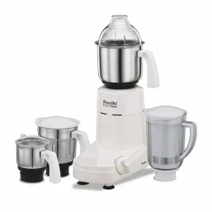 Preethi Eco Plus MG157 750W Mixer Grinder with 1.5L Stainless Steel Jars, Safety Lock & 3-Speed Control – White Heavy Duty Kitchen Appliance Preethi Eco Plus MG157 750W Mixer Grinder with 1.5L Stainless Steel Jars, Safety Lock & 3-Speed Control – White Heavy Duty Kitchen Appliance