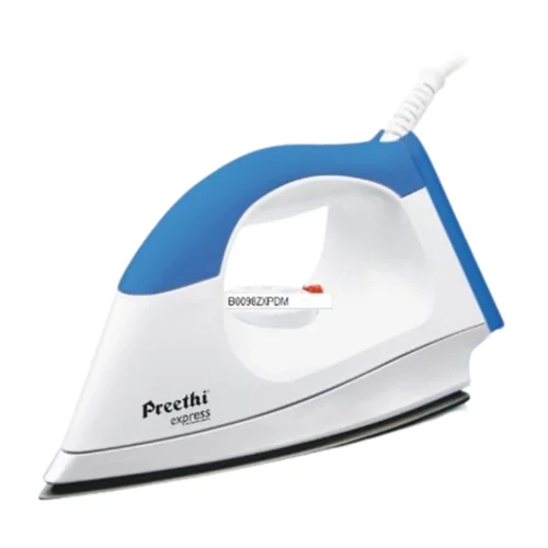 Preethi Express Steam Iron Box 1000 Watts Lightweight Iron for Smooth Garment Care